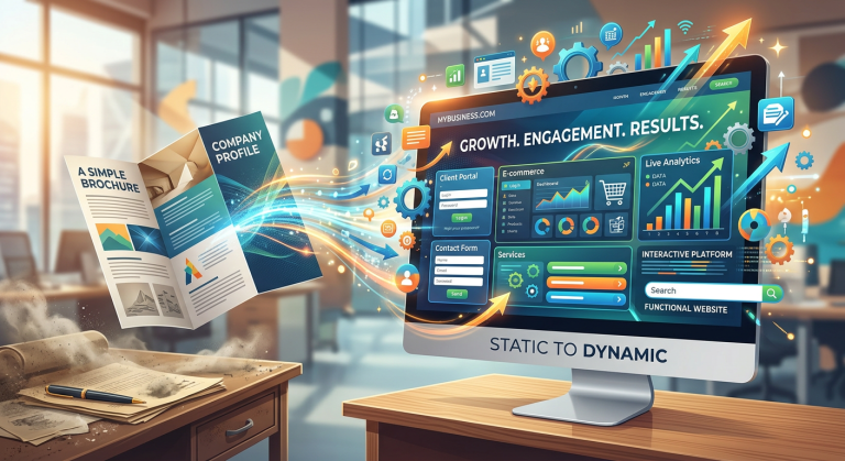 Your Website Should Be More Than a Brochure